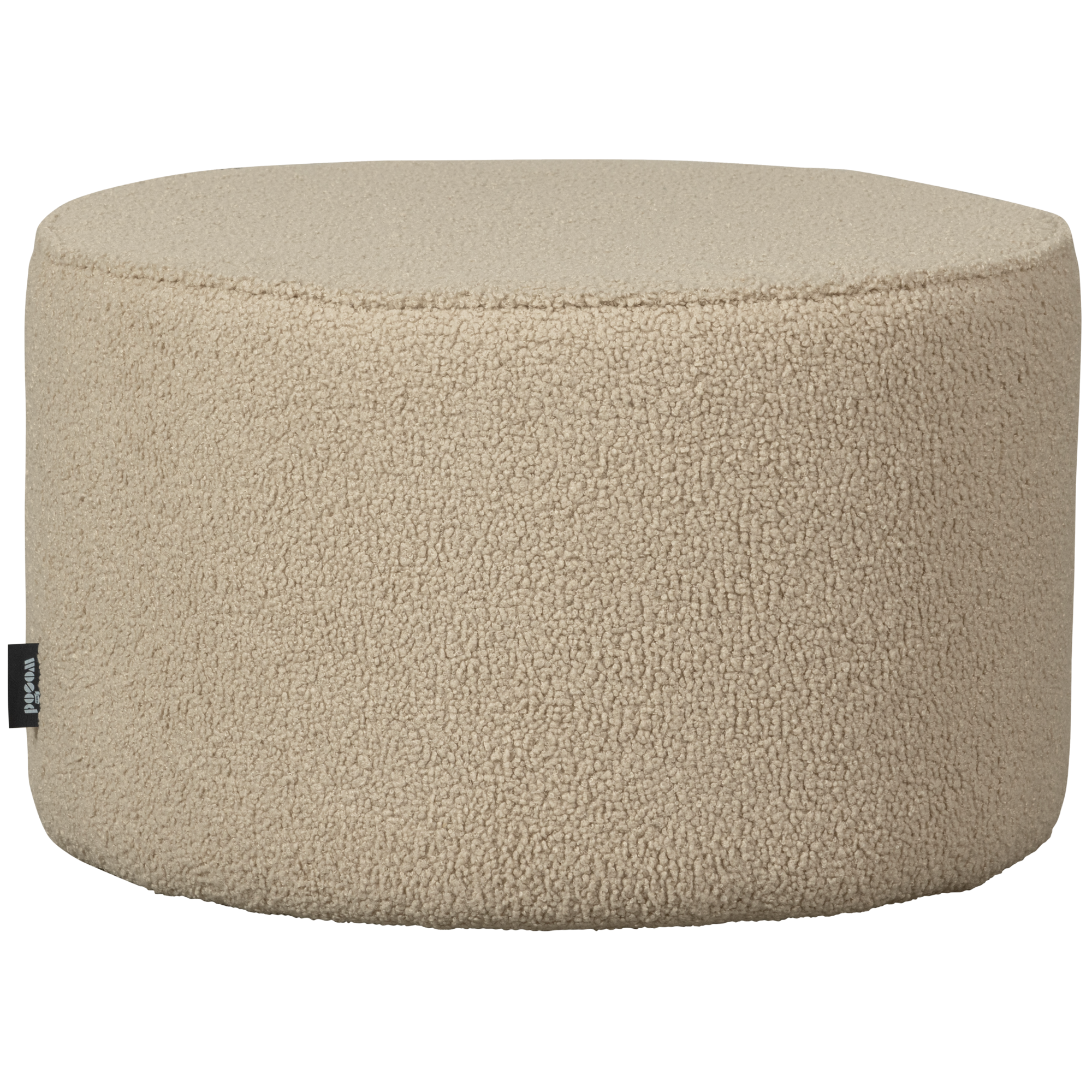 Poef Sara Laag Sara Poef Laag - Teddy - Sand