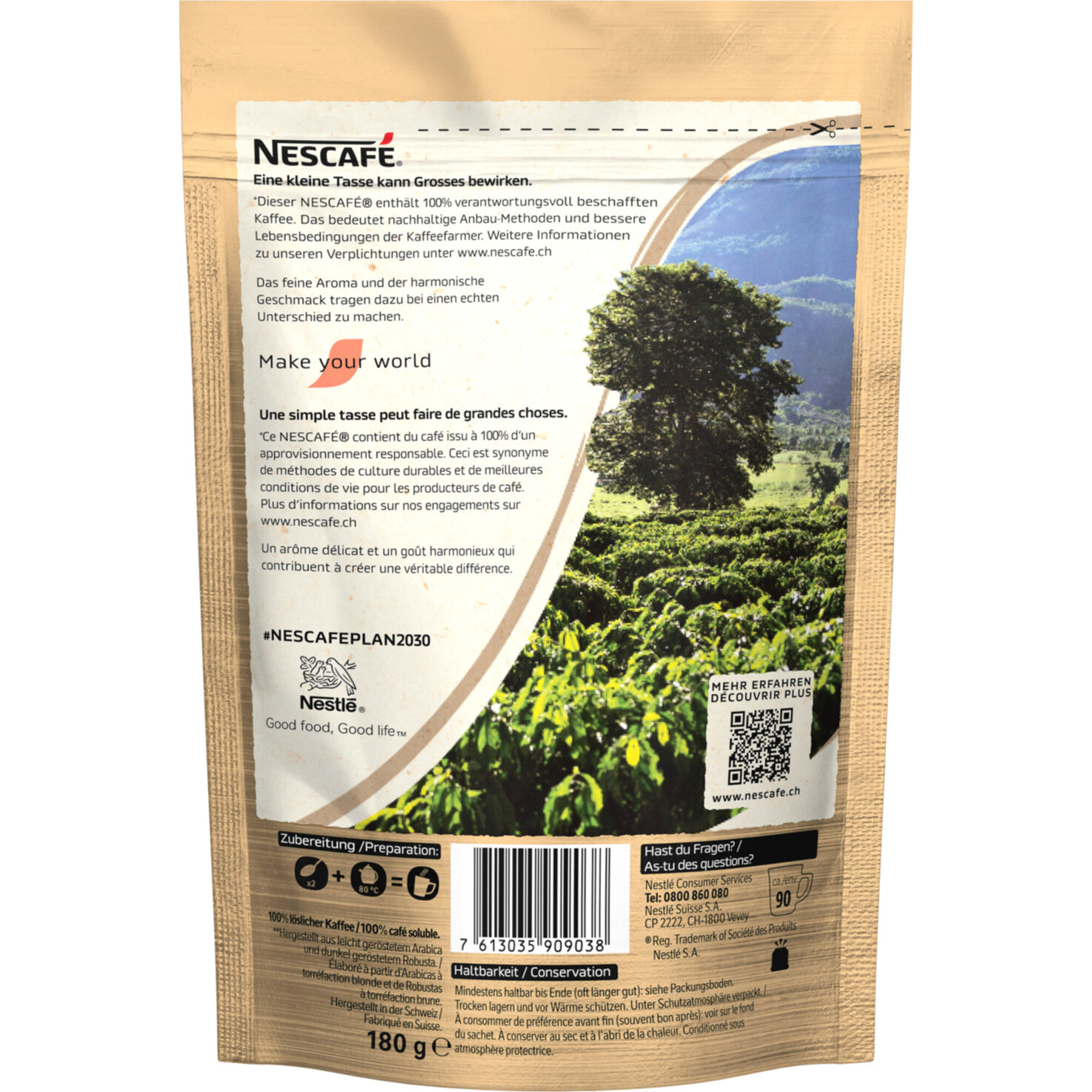 Nescafé Gold Finesse löslicher Kaffee Beutel