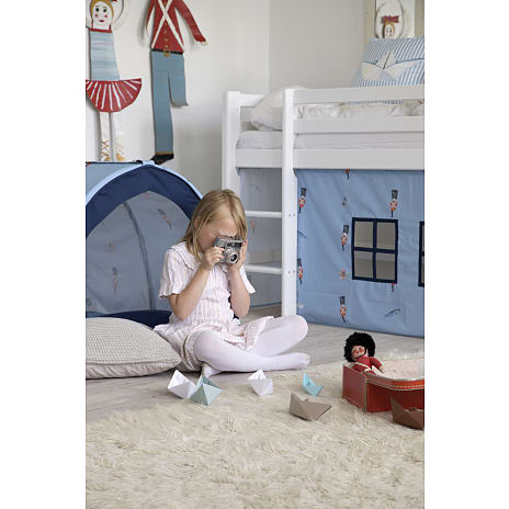 Hoppekids Tin Soldier forhæng til halvhøj seng 70x160 cm