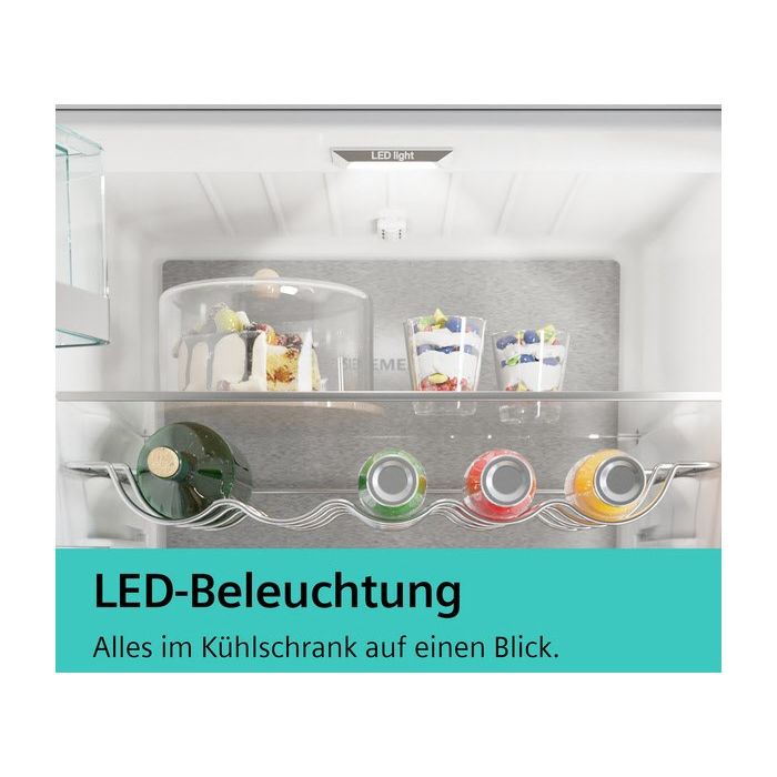 Siemens Einbau Kühl-Gefrier-Kombi iQ700 KI84FPDD0