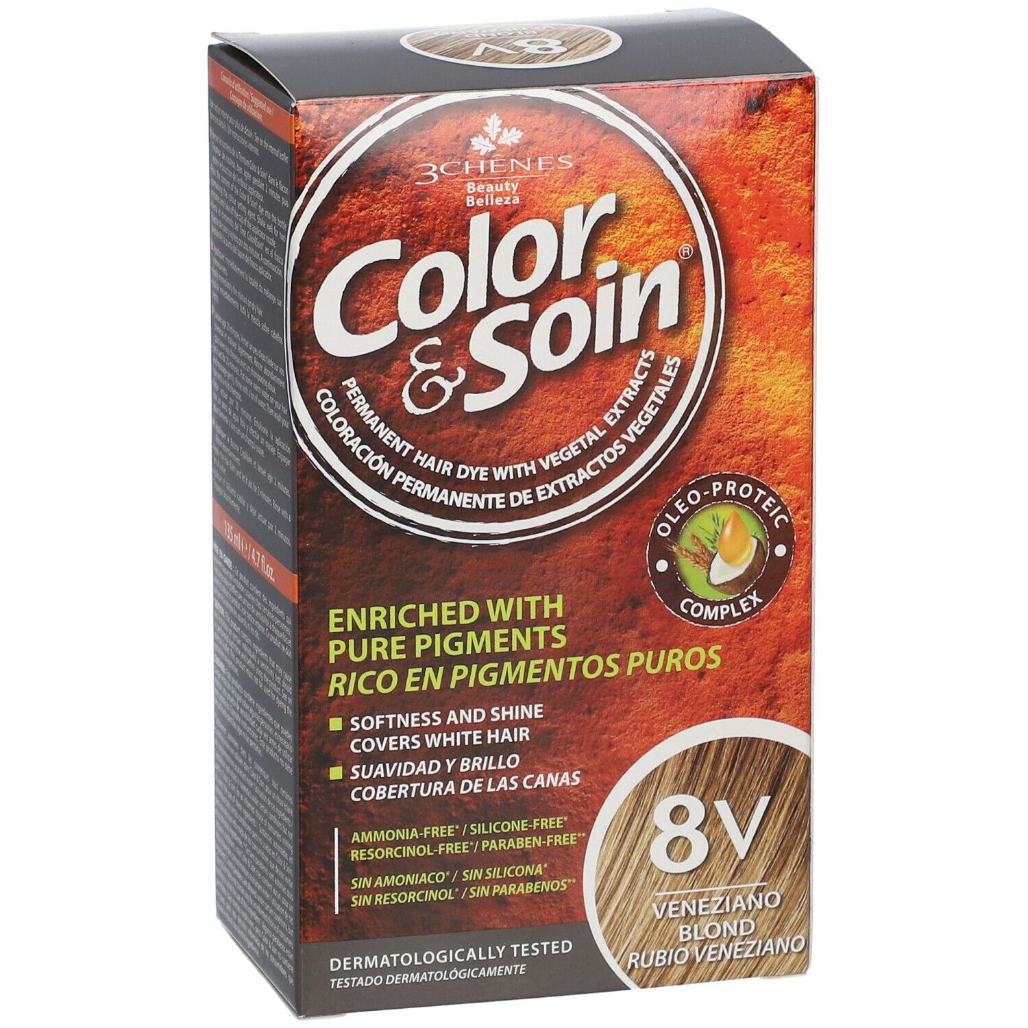Les 3 Chênes Color & Soin Coloration 8V Blond