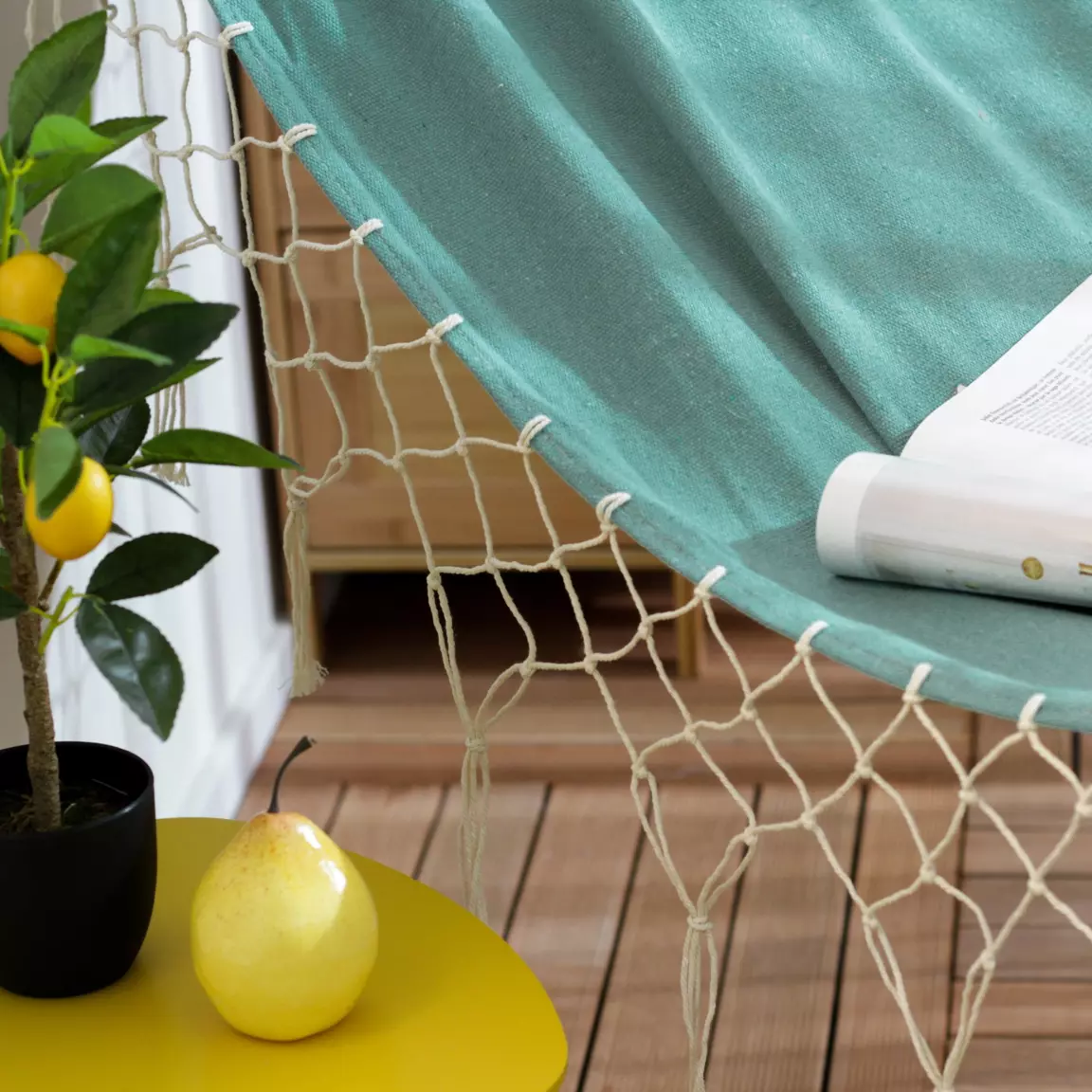 Toile de hamac Frangi Bleu aqua
