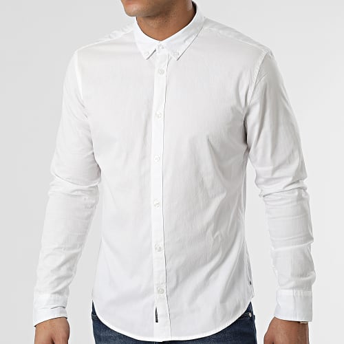 Chemise A Manches Longues Volt 2 10715700D Blanc