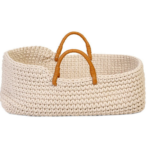 By astrup gebreide poppenreiswieg - 35 cm