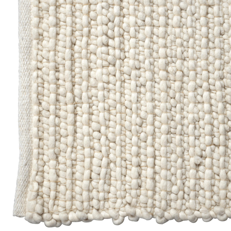 Bolia Funo vloerkleed 300x300 creme
