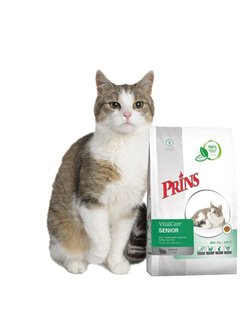 Prins Vitalcare Cat Senior Gevogelte - Kattenvoer