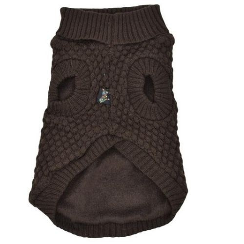 Camisa marrom leal para cães