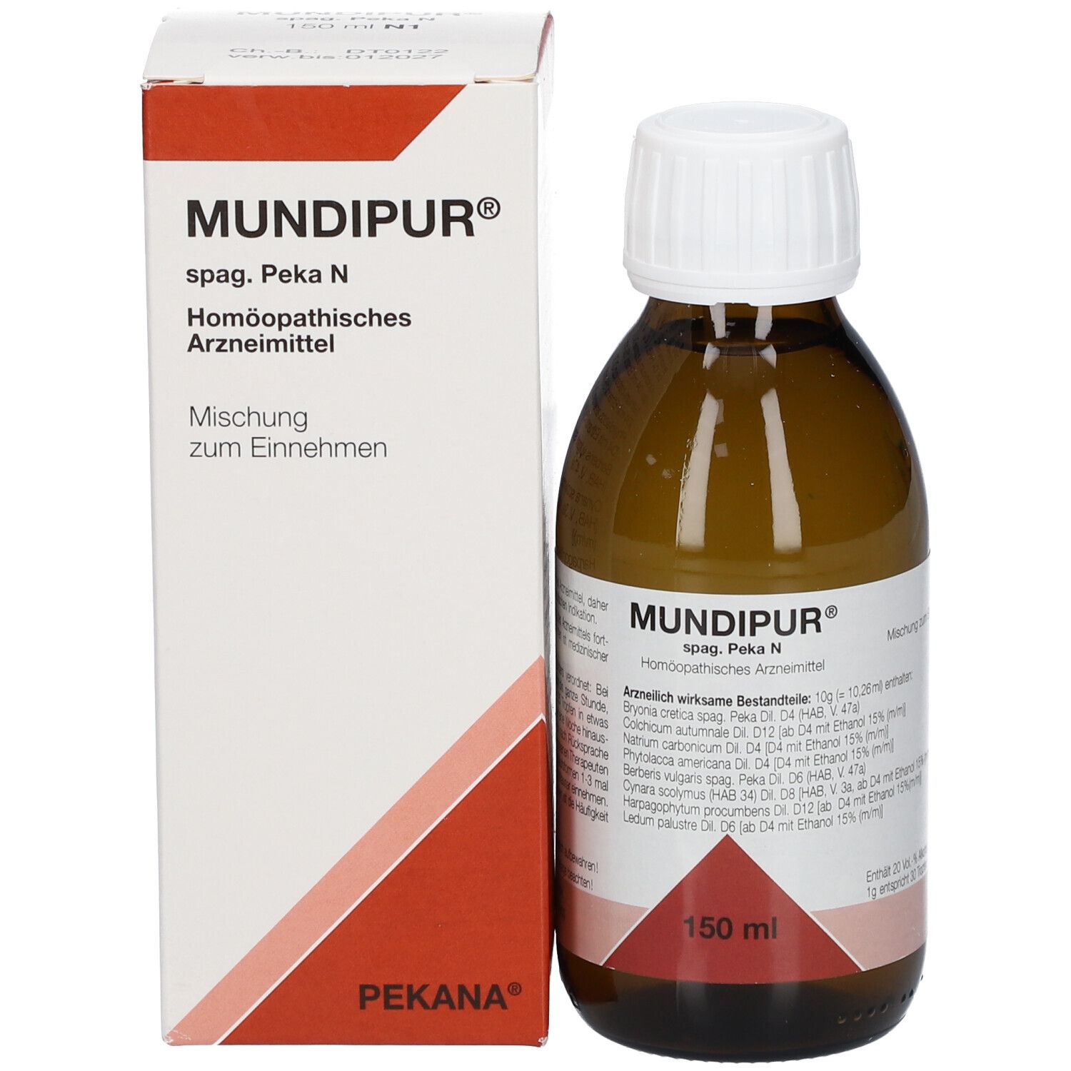 MUNDIPUR® spagyrischer Peka N Saft