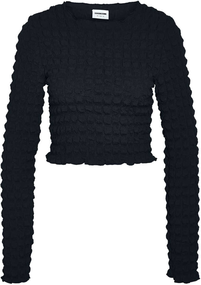 Nmzahara L/S O-Neck Top WVN | Noisy May T-shirt manches longues
