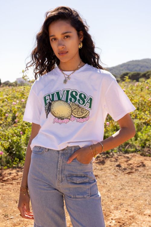 Wit T-shirt 