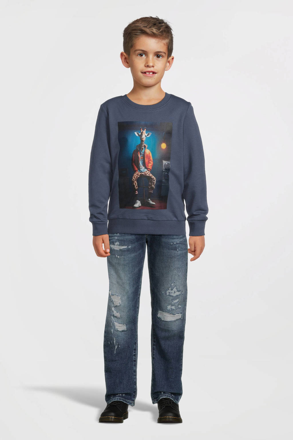 NAME IT sweater blauw