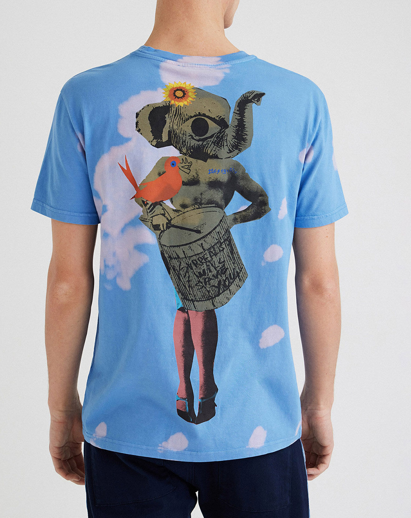 Desigual T-Shirt Aubin bleu