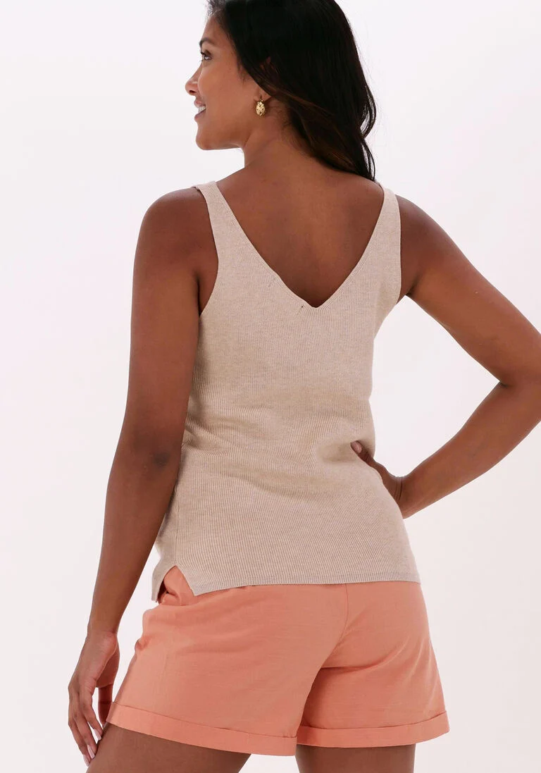 YDENCE beige ydence top knitted top lux