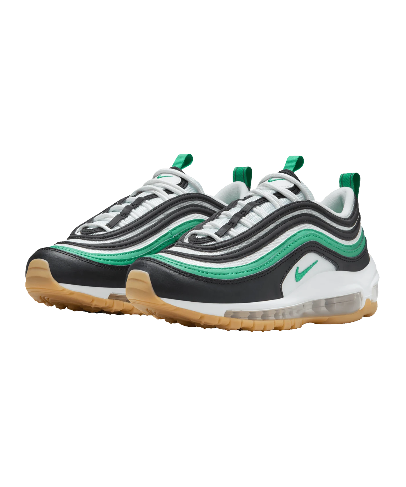 Nike Air Max 97 Kids Schwarz Grün F035