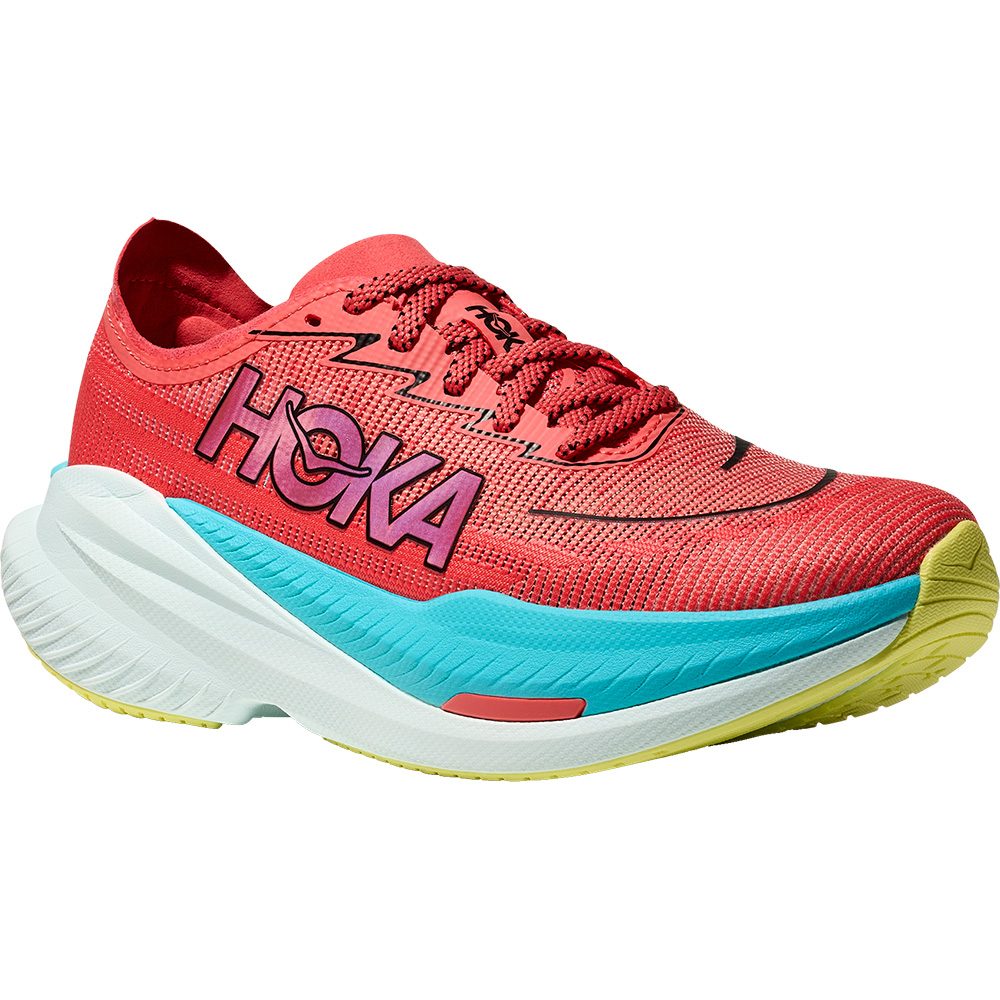 HOKA Mach X 2 Laufschuhe Herren grapefruit