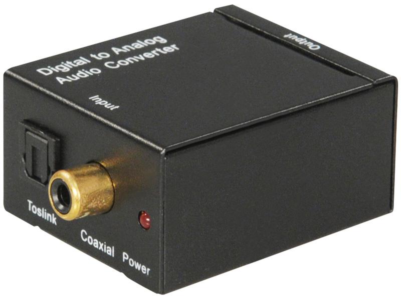 Satelliten TV Zubehör Audio-Adapter AL 13 A Coaxial/Toslink Digital/Analog Audio-Konverter