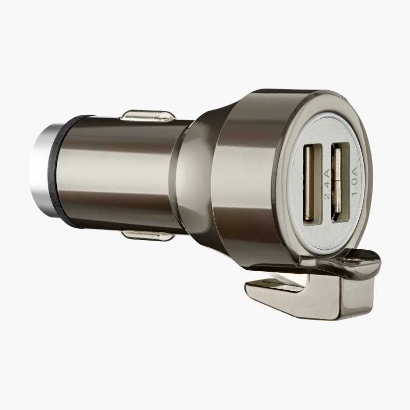 USB-LADER, 12 V, MED NØDFUNKSJ