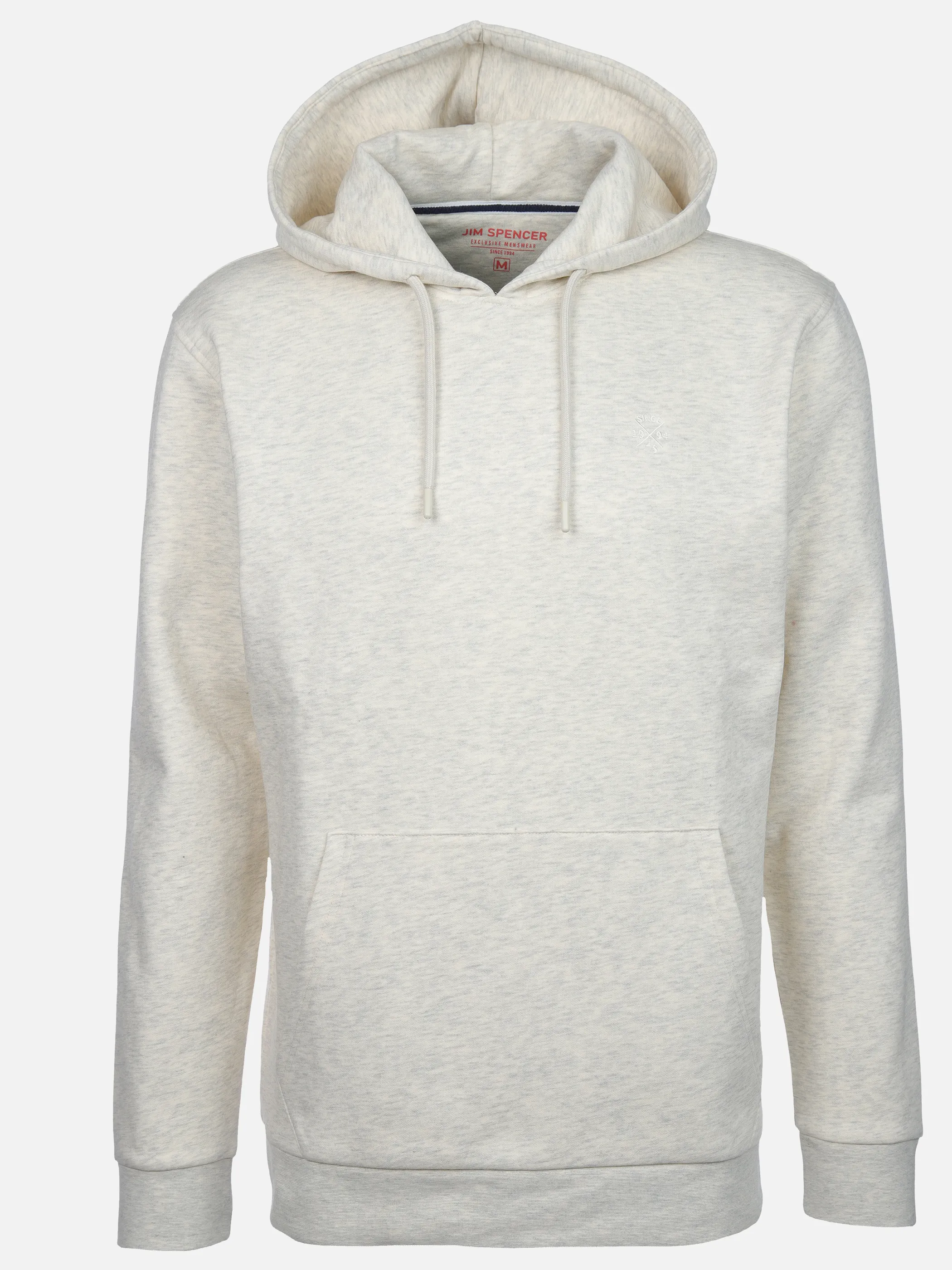 Herren Hoodie in melierter Optik