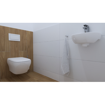 Wandtegel Pure 100 x 33,3 cm keramiek wit 2,0 m²