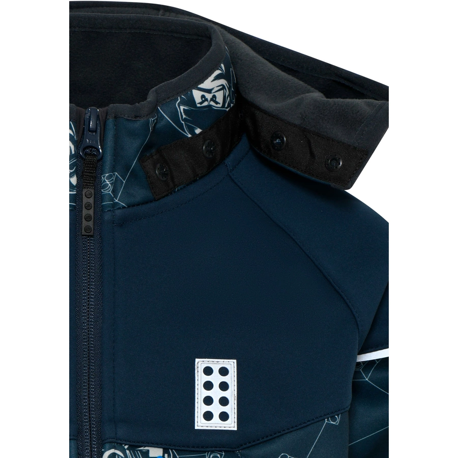 LEGO® WEAR SOFTSHELL JACKE LWSTORM 602 dunkelblau