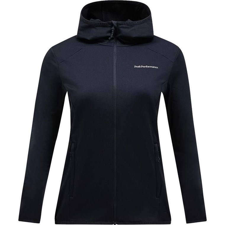 Peak Performance W Light Zip Hood Black