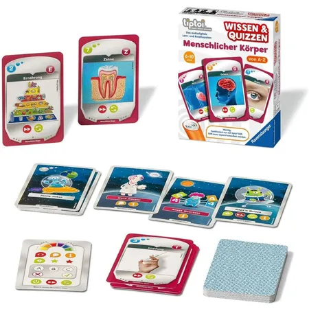 Ravensburger tiptoi Wissen und Quizzen - Menschlicher Körper