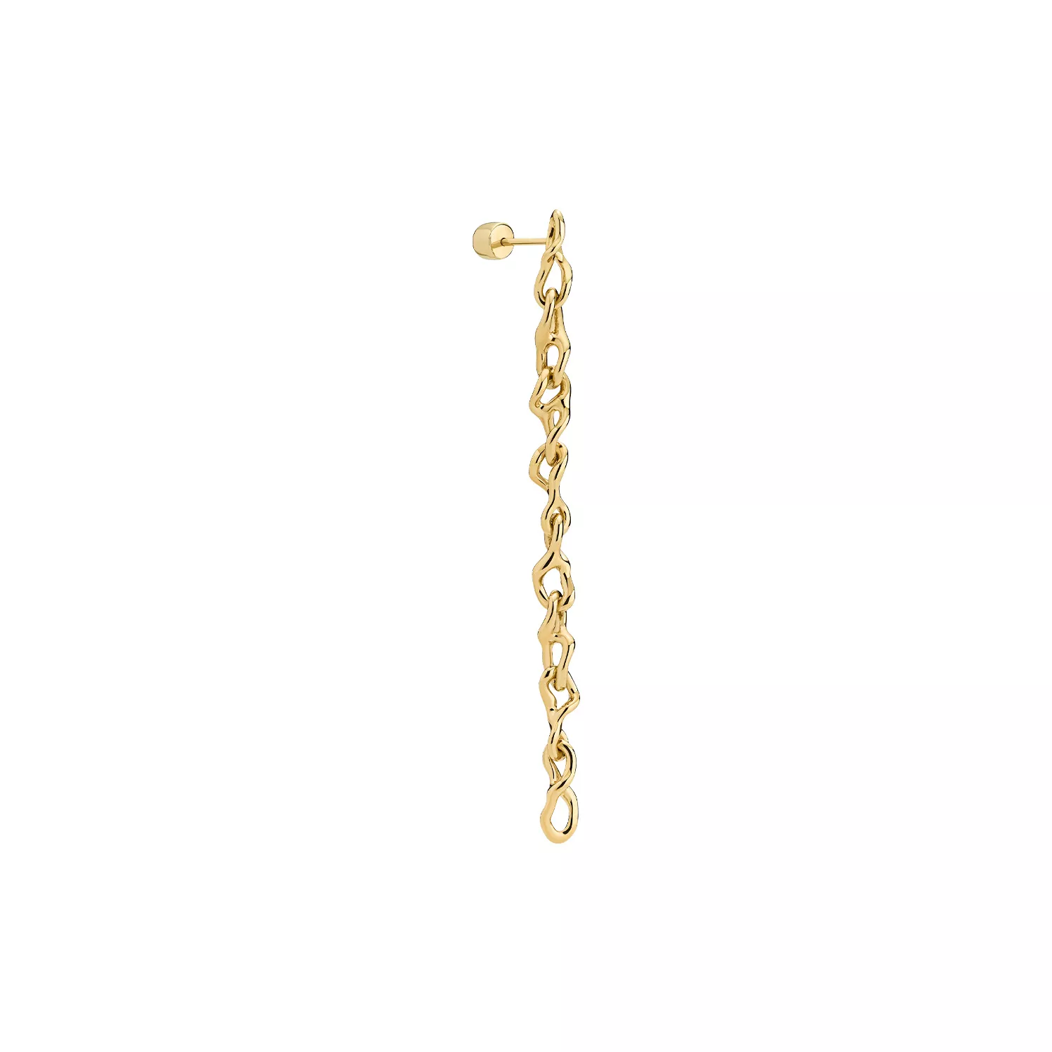 Maria Black Selene Ørering Single 18 kt. Forgyldt Sølv 100988YG