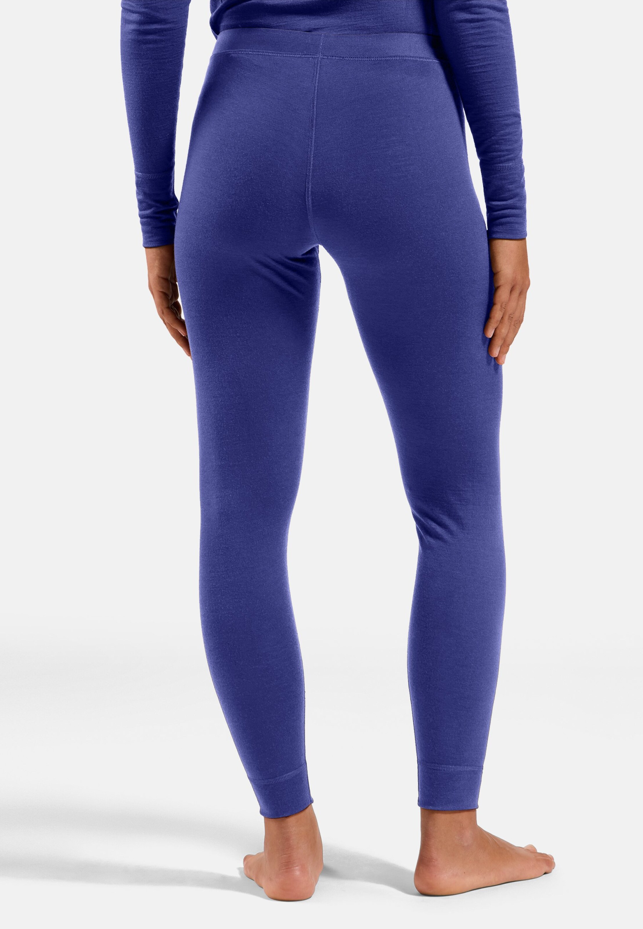 Natural Merino 160 Base Layer Tights in Skipper Blue