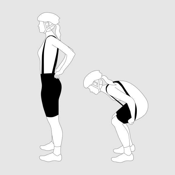 GripGrab PACR bibshorts med pude Navy Blue dame