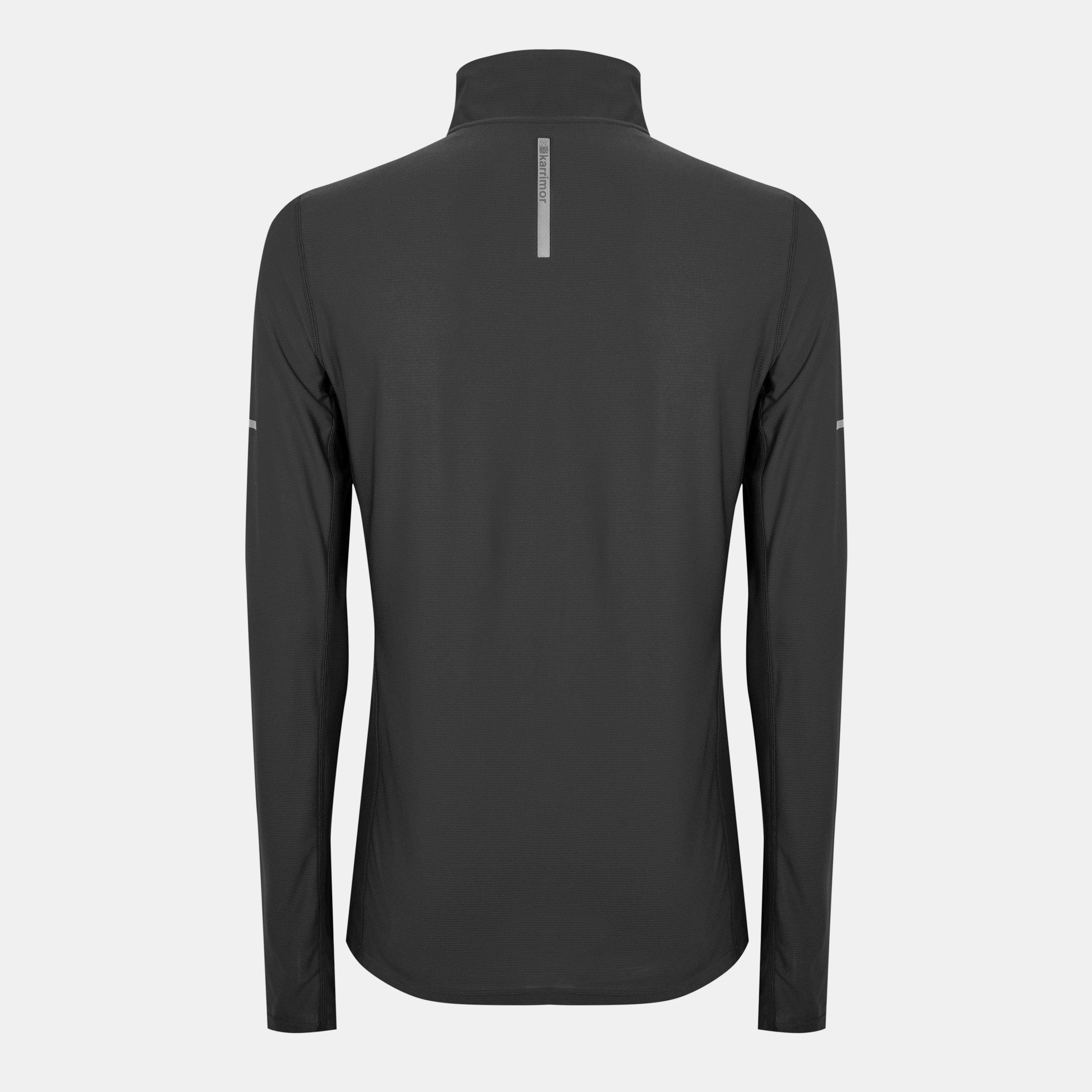 Karrimor Long SleevequarterZip Top Mens