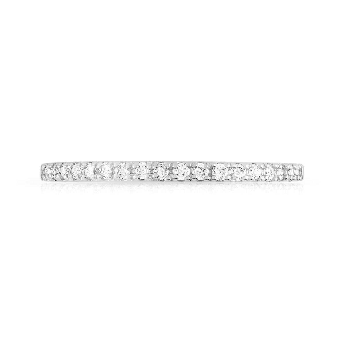 Bague argent 925 zirconias