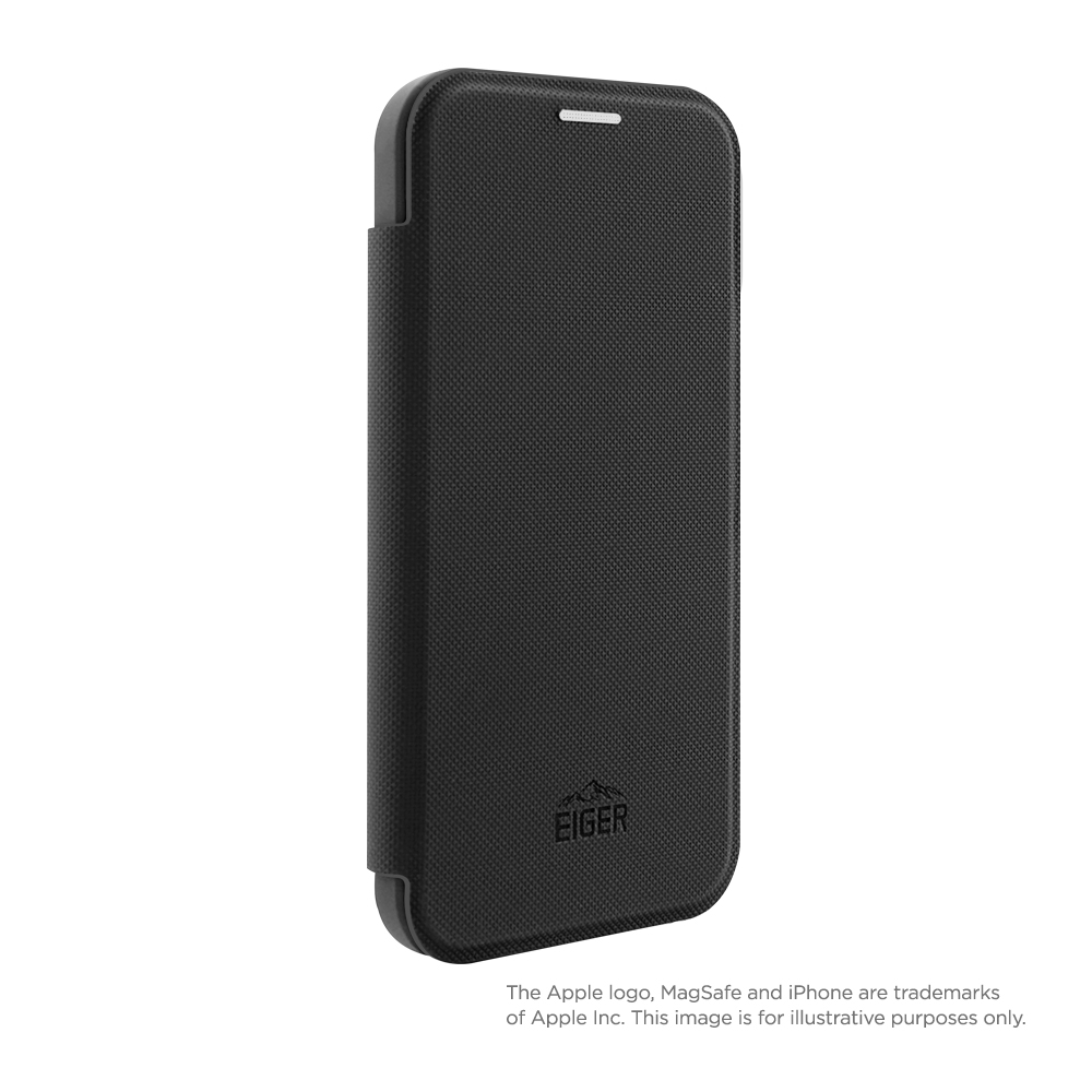 iPhone Air MagSafe North Case Folio Hybrid Book-Style Tasche (EGCA00929) - Schwarz