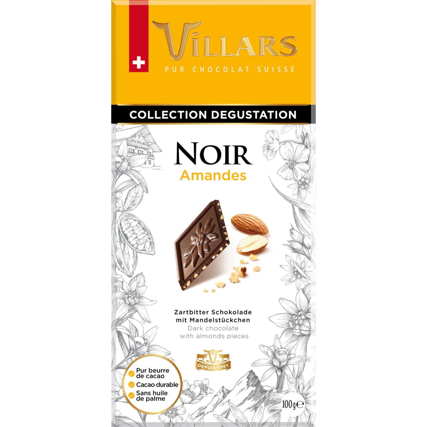 Villars Premium Dunkel Mandeln