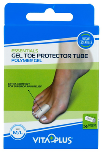 Vitaplus Essentials Gel Toe Protector Tube maat M/L 1ST