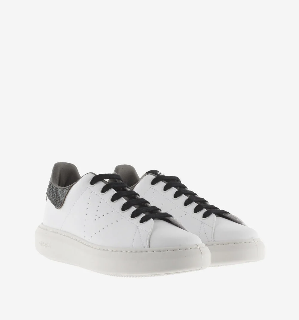 MILÁN FAUX LEATHER & SNAKEANTRACITA
