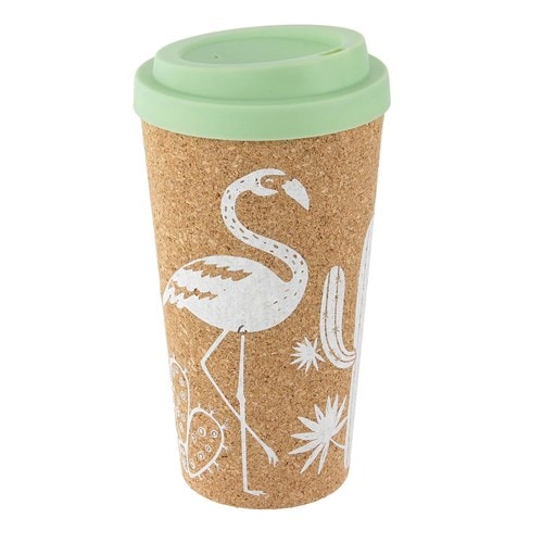Mug de transport en liège exotic