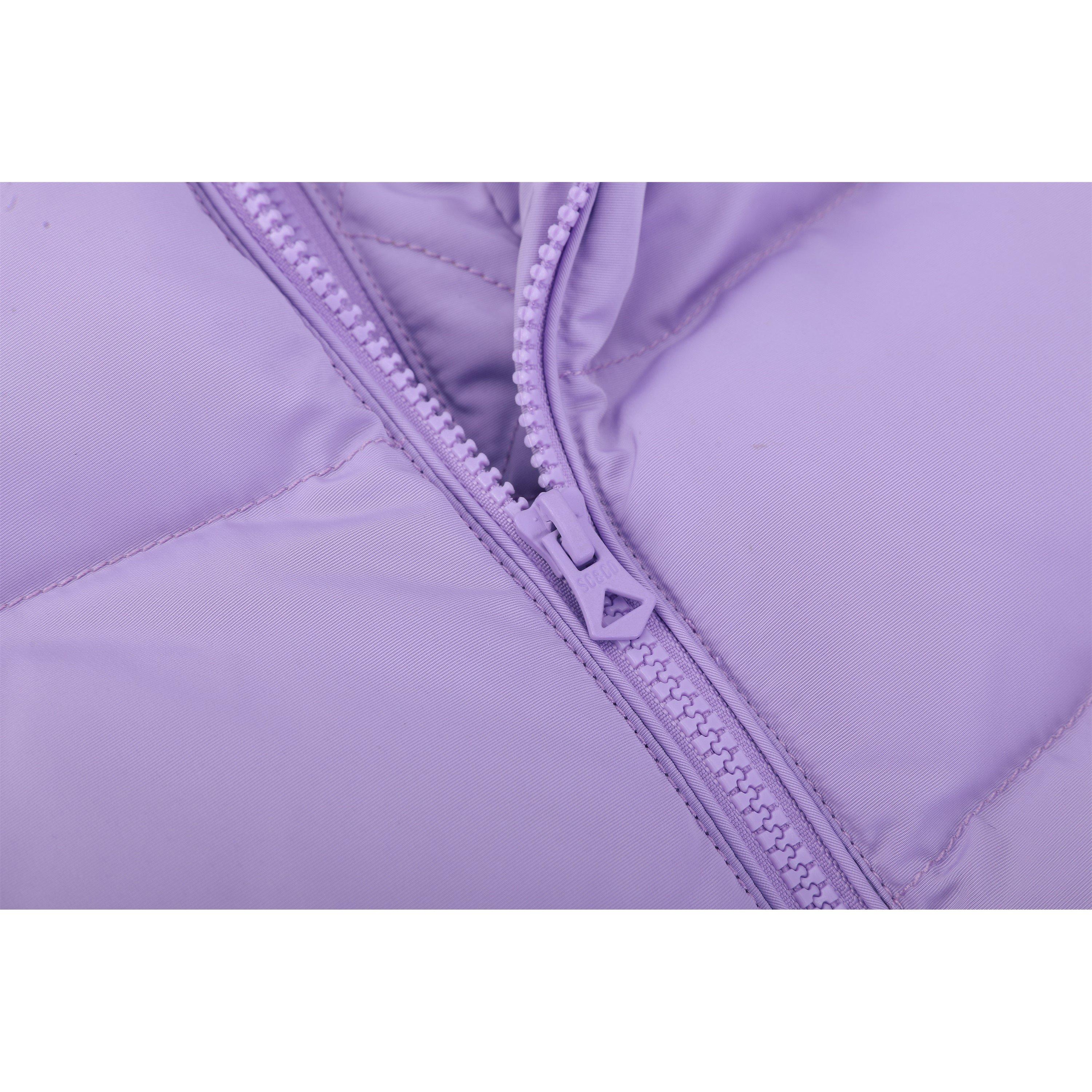 SoulCal Girls 2 Zip Bubble Jacket
