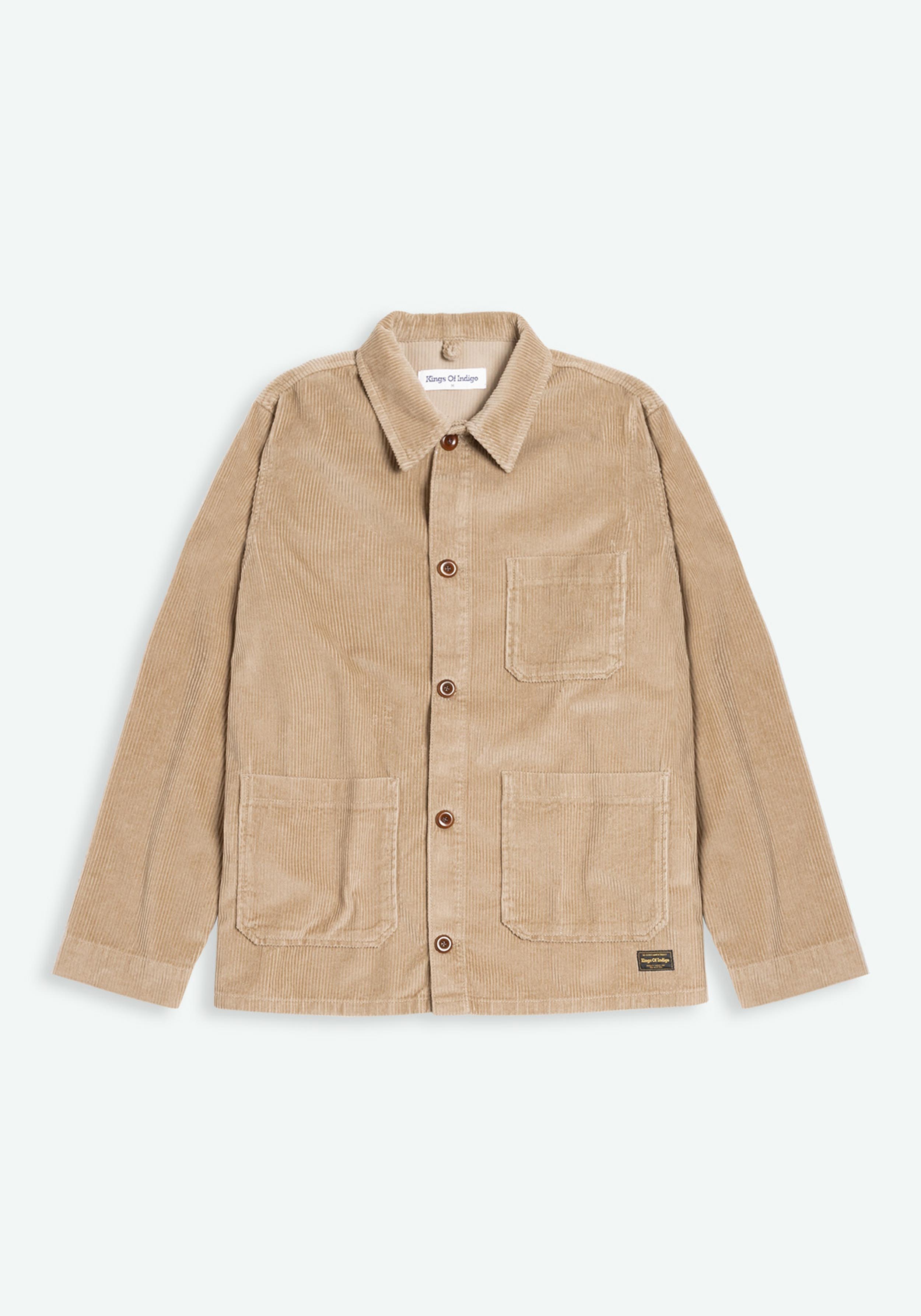 Kings Of Indigo Cordjacke Duncan Silver Mink