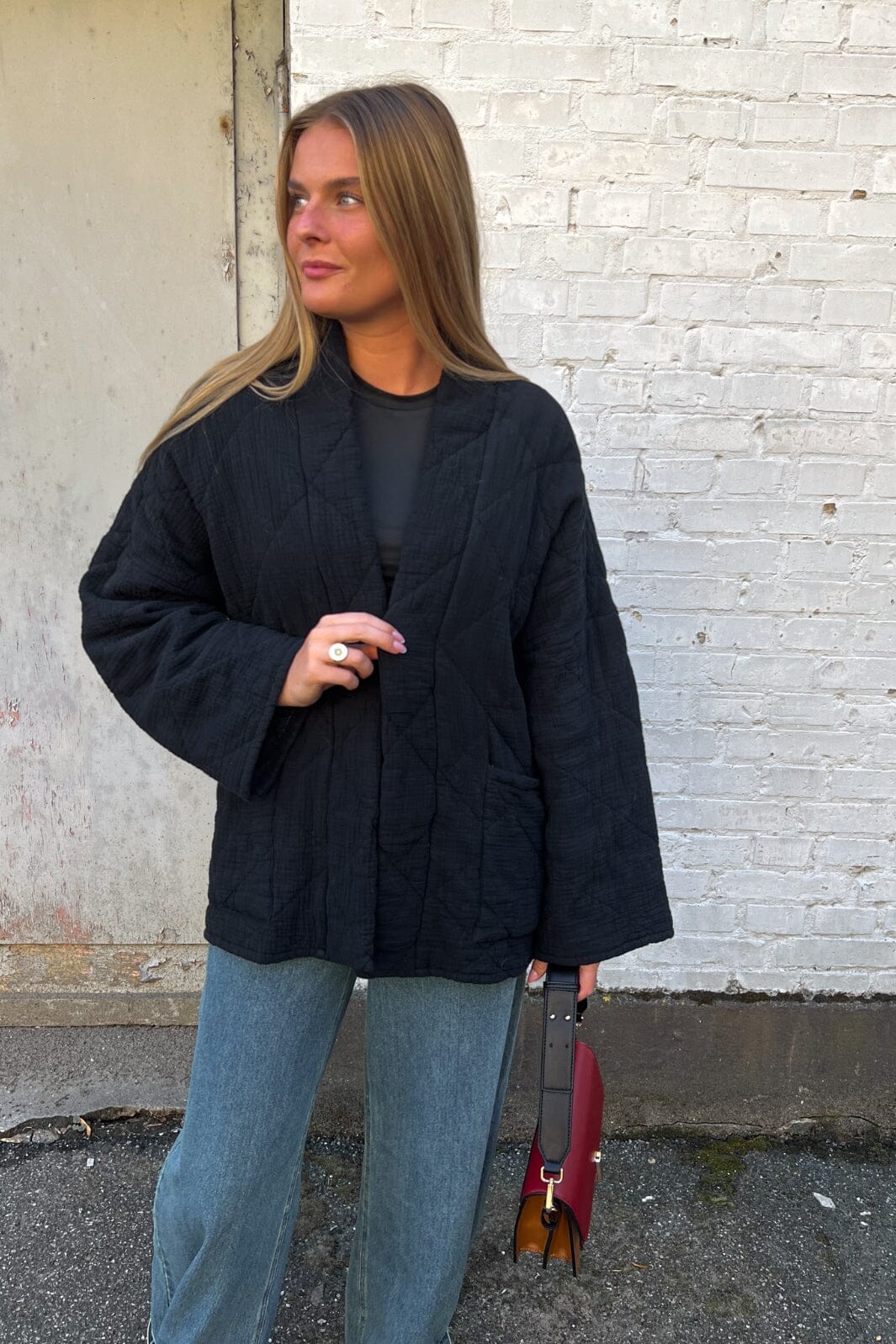 Noella Journey Jacket 089 black washed