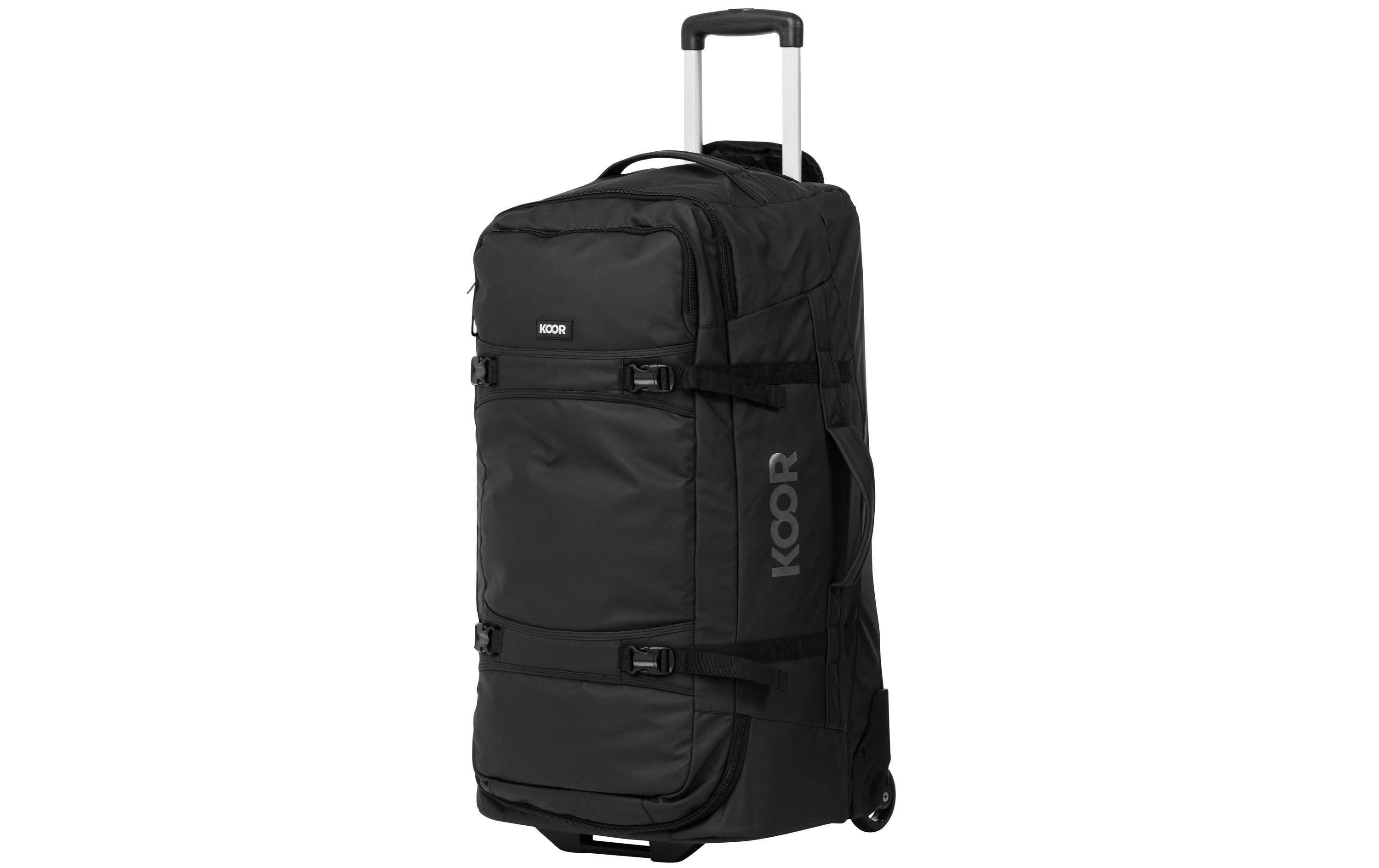 Reisekoffer Jiibs 90 L, Schwarz<br>Reisetasche mit Rollen