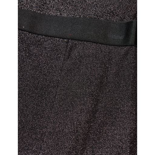 Mads Nørgaard 2x2 Lurex Saga Nederdel, Gun Metal, XS