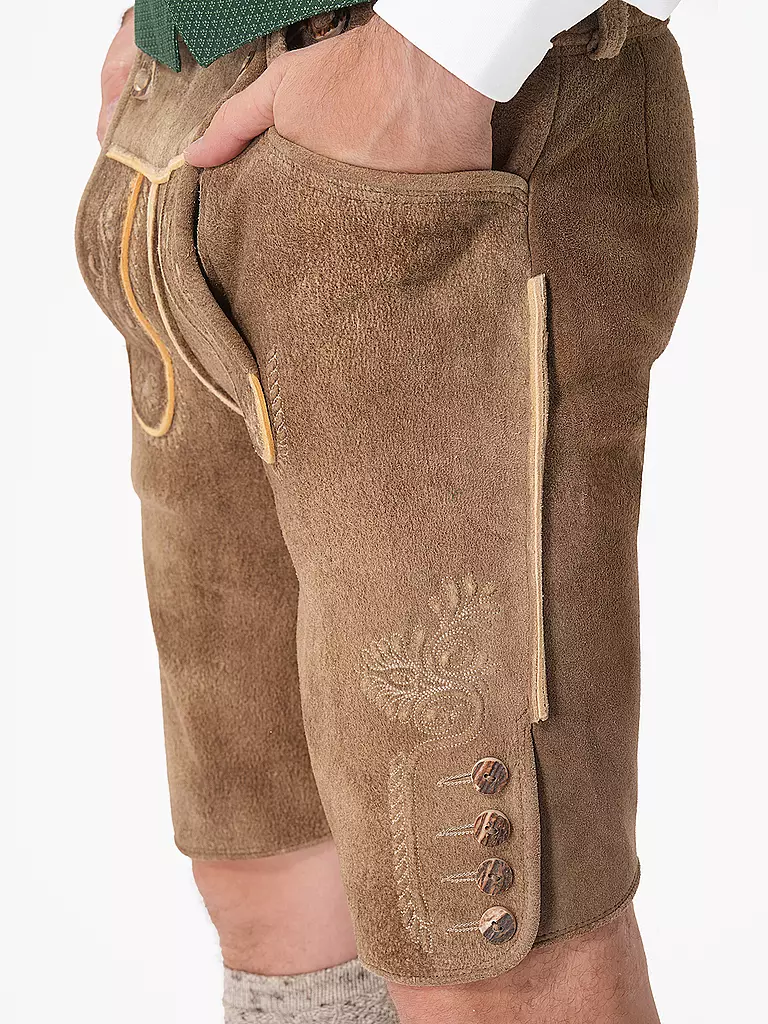 BECKERT Lederhose APPENZELL braun