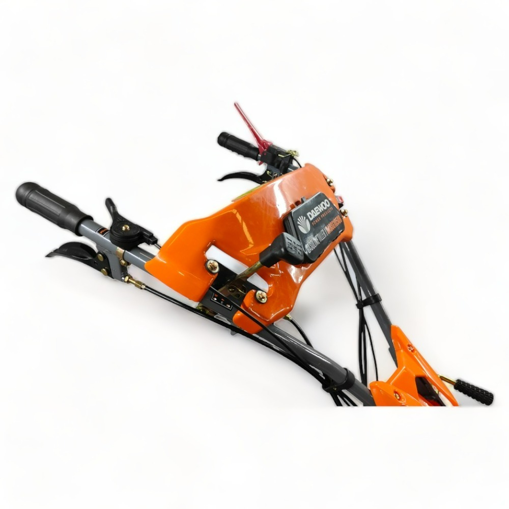Motoculteur thermique à traction 212cm3, largeur de travail jusqu'à 130cm, 2 vitesses av/1 ar, guidon ajustable - daewoo dabsg1050b