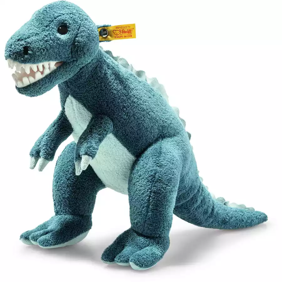 Steiff T-Rex Dino Thaisen Türkis, 35 cm