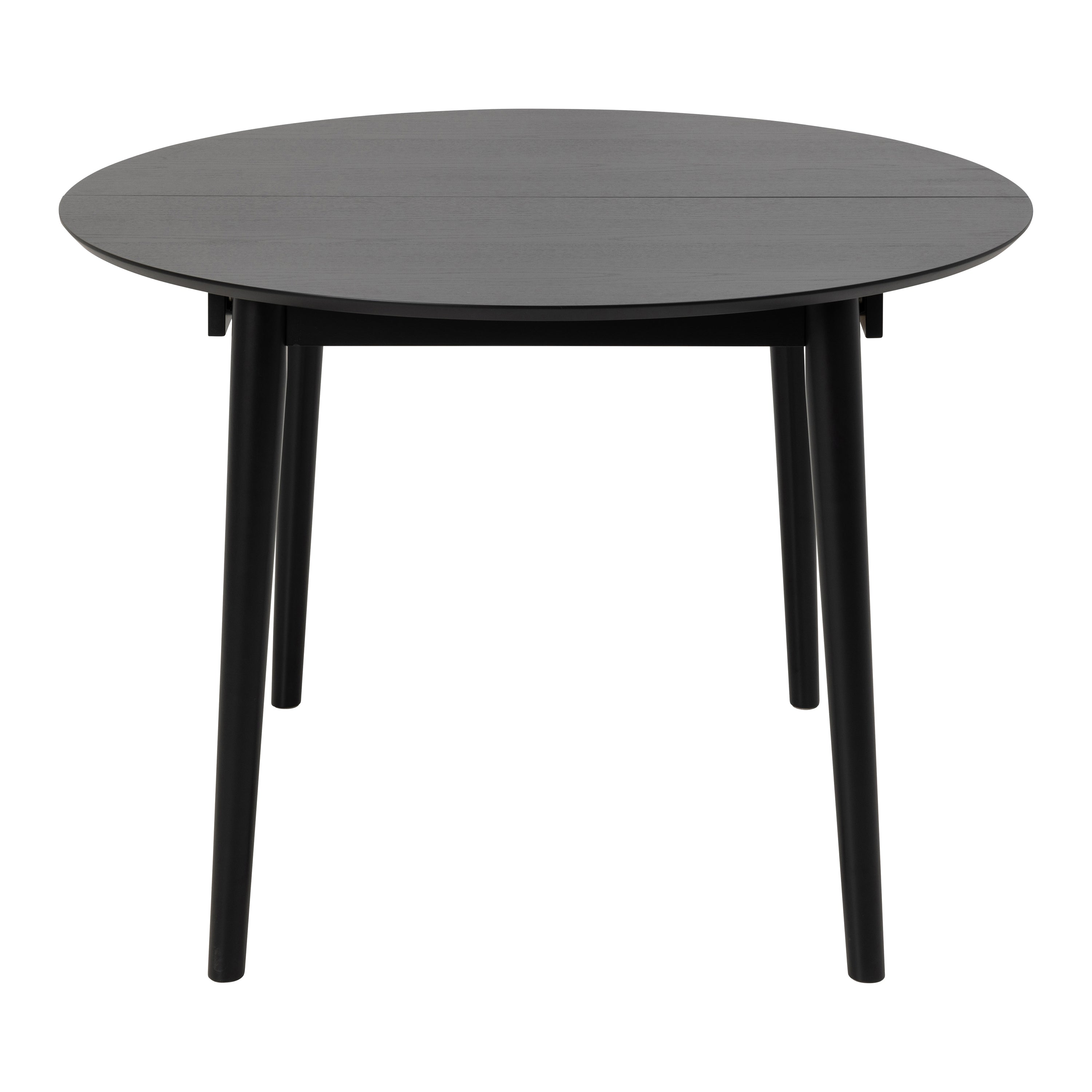 by fonQ Evolve Eettafel Uitschuifbaar - Ã 115 cm - Zwart