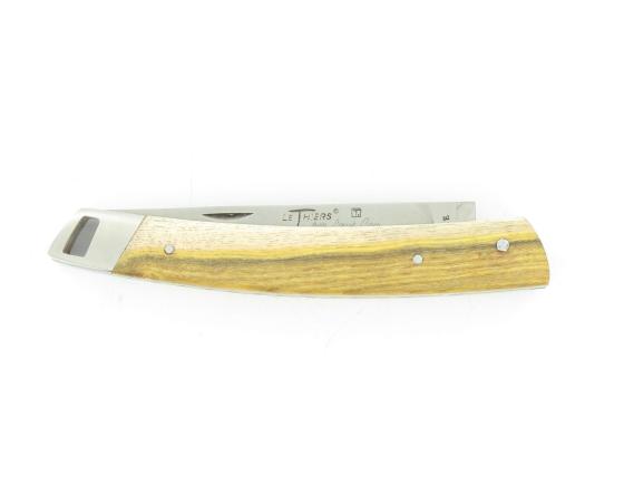 Le Thiers 9 cm - Mitre Arrière - Pistachier Couteau Le Thiers par Locau
