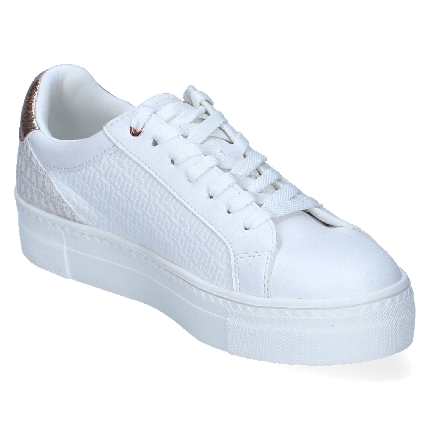 Tamaris Low Sneakerj - wht/rose gold