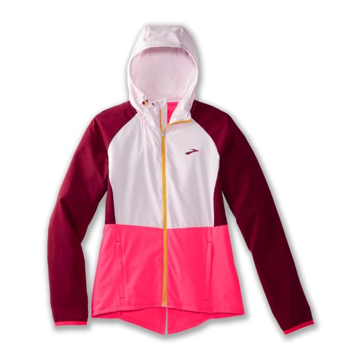 Brooks Dame Jakker Canopy Jacket Rød