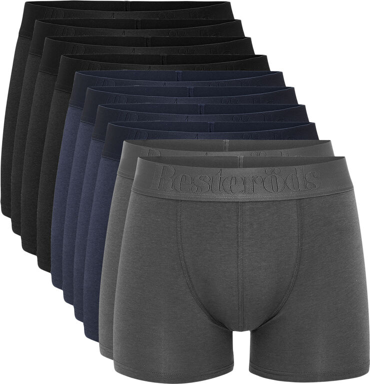 Resteröds 10-pack Boxer Bamboo Multifarve