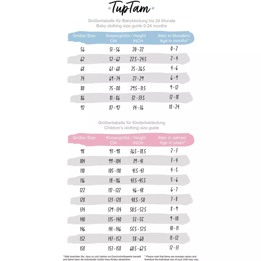 TupTam Baby Unisex Schlafstrampler mit Fuß 3er Pack koralle